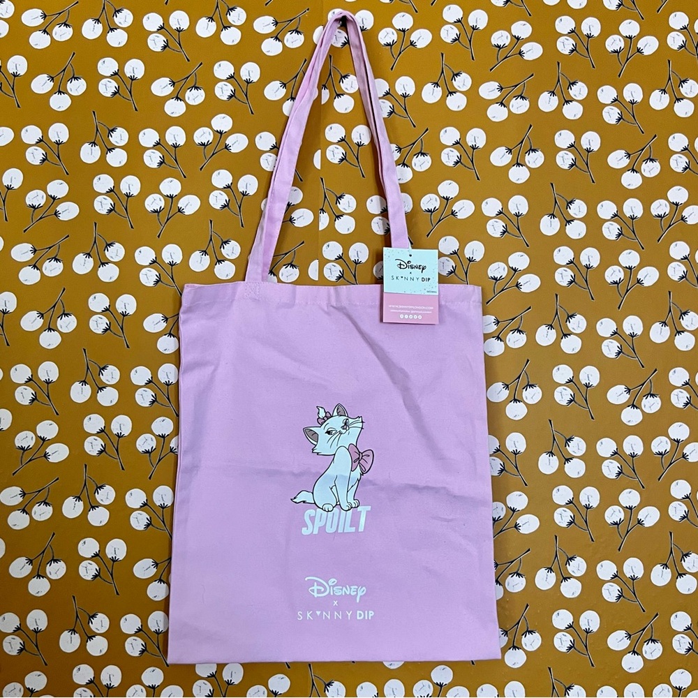 Disney x Skinny Dip Marie Aristocats Pink Tote Bag